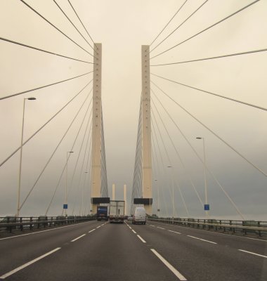 Queen  Elizabeth  II  Bridge, Dartford  Crossing.