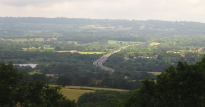 Panorama  from  Bidborough  Ridge.