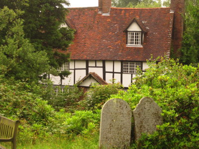 Just  across  the  road  from  the  Churchyard.