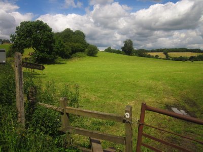 Wealdway  sign  and  stile.