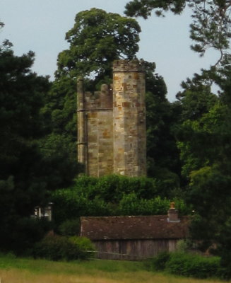 The  tower  at  Old  Buckhurst.