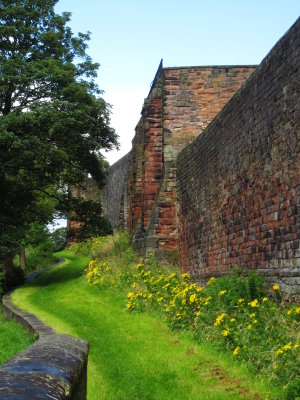 Carlisle  City  Walls  tower.