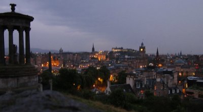 Edinburgh  from  Calton  Hill.