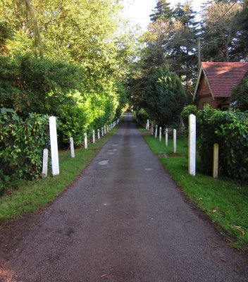 Entrance  road  to  Old  Whyly