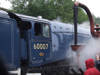 The Sir Nigel Gresley at Goathland station