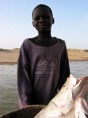 catch of the day, river niger