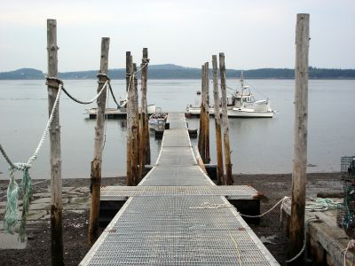 Dock at Seaview Campground
