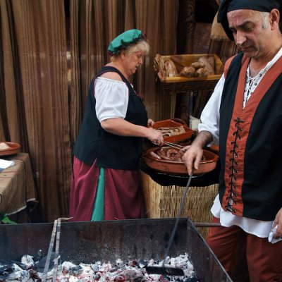 cocineros medievales