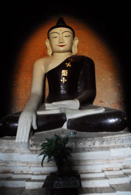 Recently restored Buddha