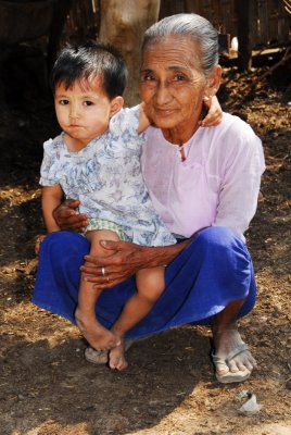 Tot and her grandmother