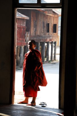 Young monk