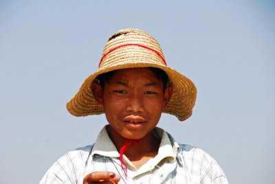 Young fisherman