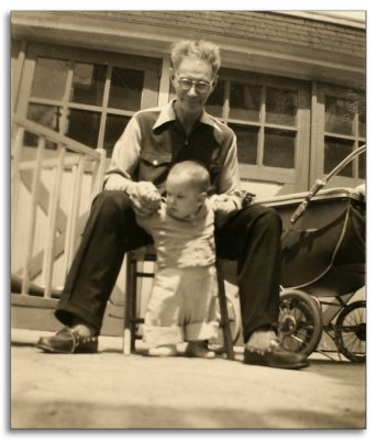 Grandpa & Baby Joel