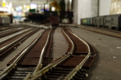 View towards transfer bridges