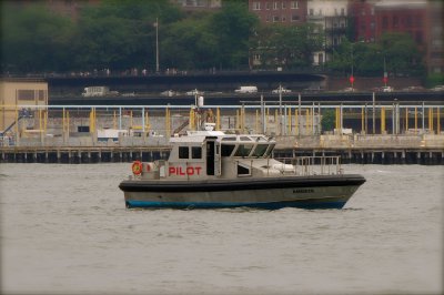 Sandy Hook Pilot boat America