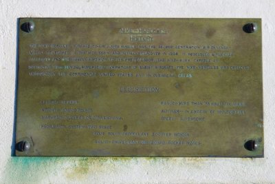 Monument plaque