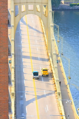 Sixth Street Bridge Arial View