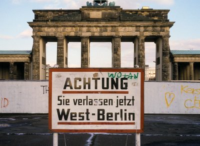 Attention. You Are Now Leaving West Berlin. 1987