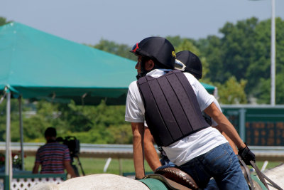 Pony Rider Between Races
