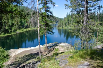 At The Top of Finger Lake Cliffs