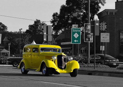 2012 Dream Cruise in Selective Color