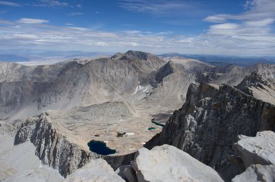 at the top of Mt. Whitney