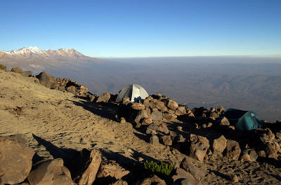 First camp (4700m)