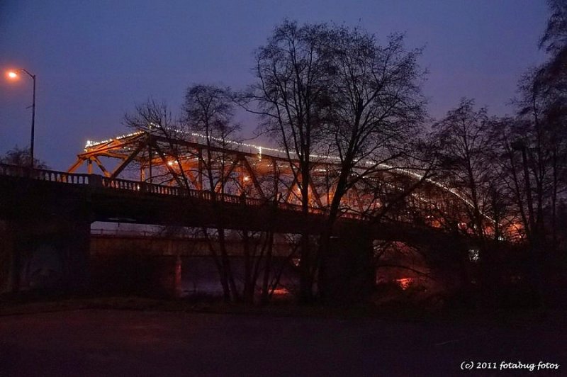 All Lit Up - The Springfield Bridge