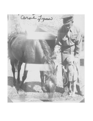 Horse carol &Millers horse 1940s.jpg