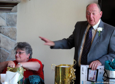 David and Janice at their 50th anniversary party