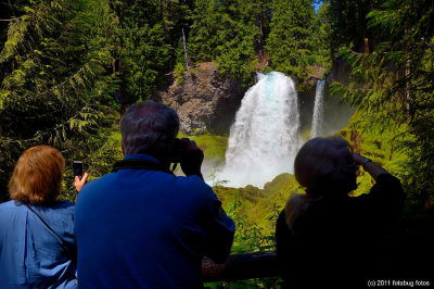 Shooting Sahalie Falls