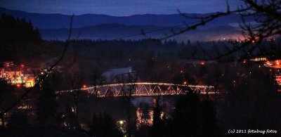 Springfield Bridge From Kelly Butte