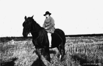 My Mother On Horseback