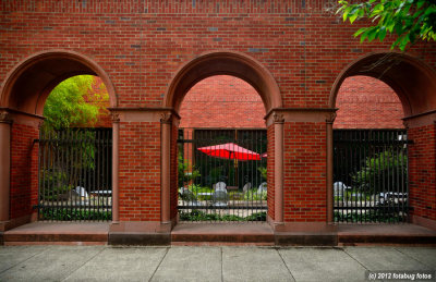 Cafe Courtyard at Jordan Schnitzer Museum