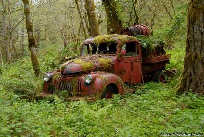 The old fire truck