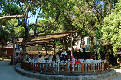 The San Domingo Cafe is a nice place to take a rest
See the place