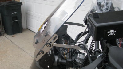 Palmer windshield adapter