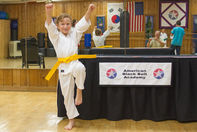 TKD Gold Belt Test