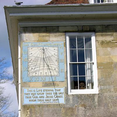 Malmesbury House sundial