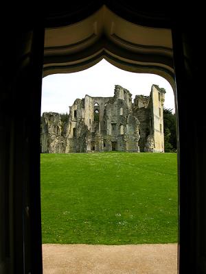 From the doorway...