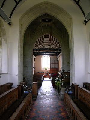 From the chancel...
