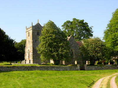 Alvediston church...