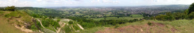 From the topograph...
