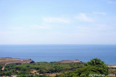 View from Cape Bojeador Lighthouse