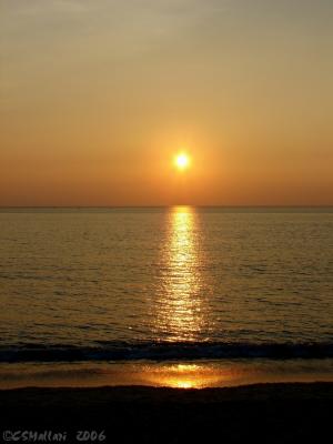 Saud Beach Sunset