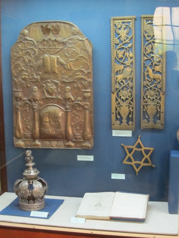 some relics at the museum of religions