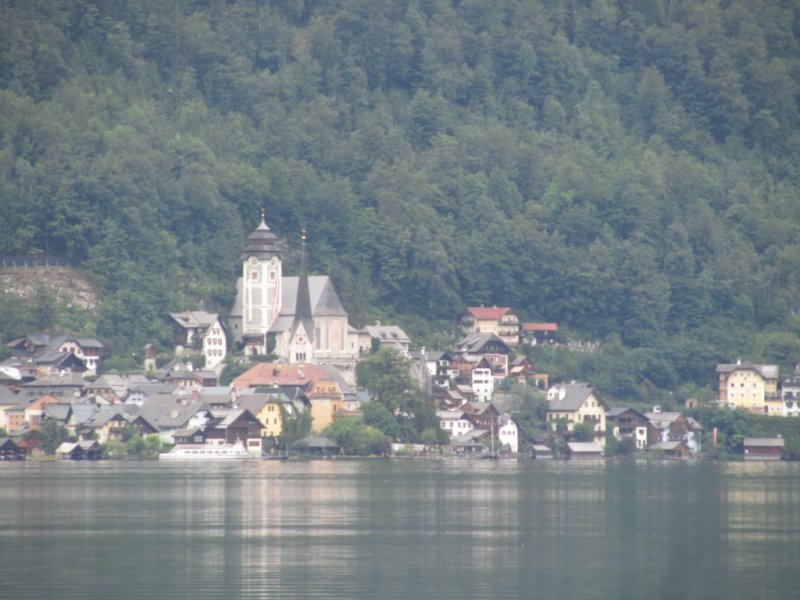 the village of Hallstatt