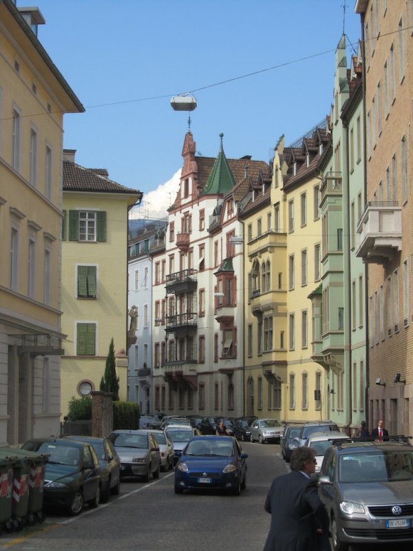 heading back into the old town, near the museo civico