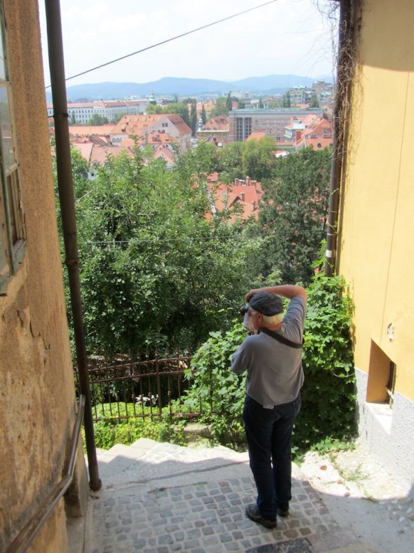 ...taking in views along the south side