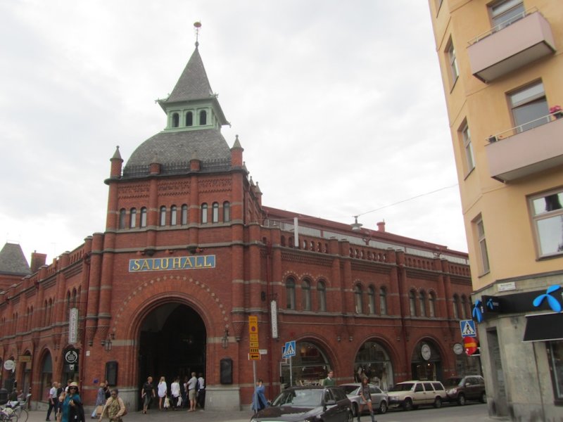 the historic saluhall or covered market